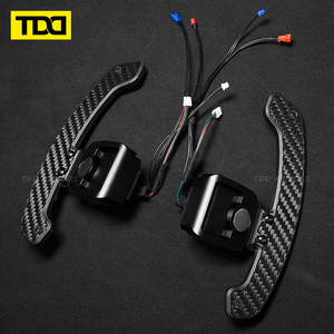 Palancas de cambio magnéticas de fibra de carbono TDD LED para Audi B8 8.5 A1 A3 A5 A6 A8 Q2 Q3 Q4 Q5 Q7 Q8 S1 S3 S4 S5 SQ5 RS3 RS4 RS5 RSQ5 - Product Image 6