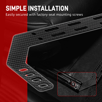 Support de fixation réglable pour extincteur BEVINSEE pour BMW E46 325i 330Ci 325xi