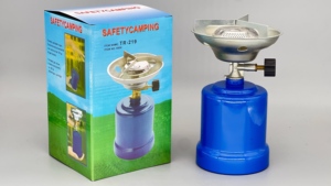 Cocina de <span class=keywords><strong>Gas</strong></span> Portátil Mini para Camping, <span class=keywords><strong>Estufa</strong></span> de <span class=keywords><strong>Gas</strong></span> para <span class=keywords><strong>Cartucho</strong></span> de <span class=keywords><strong>Gas</strong></span> BUTANO de 190gr, TR-219 - Product Image 1