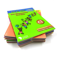 Livre impression couverture souple livre scolaire texte livre brochure anglais étude Service d'impression impression offset taille personnalisée couverture souple