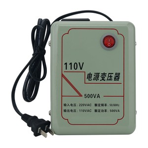 Transformador Reductor de Voltaje Doméstico de 500VA 220V a 110V para Electrodomésticos de Menos de 250W - Product Image 1