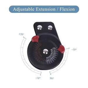 Kniegewrichtsbrace, flexibel, one-size, revalidatie-apparaat voor de onderste ledematen, voor fractuurondersteuning en herstel van dijbeen en been. - Product Image 4