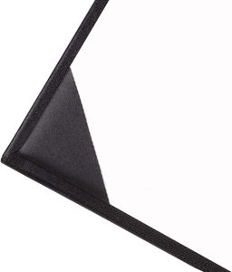 Fundas Protectoras Acolchadas <span class=keywords><strong>de</strong></span> Cuero Sintético para Diplomas y Certificados, Portadocumentos <span class=keywords><strong>de</strong></span> Graduación, Tamaño Carta 8.5x11, Color Negro - Product Image 3