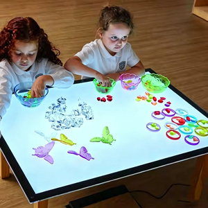 Tavola Luminosa LED Sensoriale TOP per Bambini, Giocattolo Educativo per Disegno, Pannello Luminoso LED Prescolare - Product Image 1