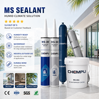 Mastic MS élastique non-rétractable de 310 ml pour l'étanchéité des cadres de fenêtres, mastic silicone modifié haute performance, vente en gros