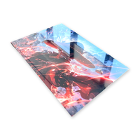Fabricant de panneau vierge de sublimation en aluminium Revêtement simple/double face Coin droit/rond Personnalisé Blanc brillant Anime Poster