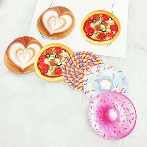 Bonito parche para pezones, piruleta, cubierta desechable para pezones, Donut, chica, parche para el pecho, Pizza, parche para el pecho