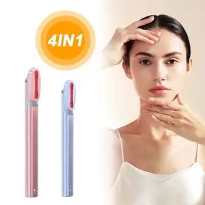 Microcurrent Multi-Function Firming Skin Beauty Wand Wrinkle Removing Machine For Dark Circles Eye Massage