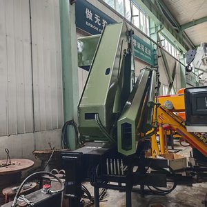 מנוף משאית 3 טון 6 טון <span class=keywords><strong>8</strong></span> טון הידראולי מתקפל עם זרוע מפרקית, מנוף פיקאפ מתקפל, לעבודות בנייה קלות, בעל כושר העמסה גבוה, למכירה - Product Image 4