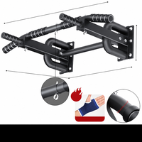 Barre de traction murale perforée pour vente directe, équipement de fitness d'intérieur, barre horizontale murale