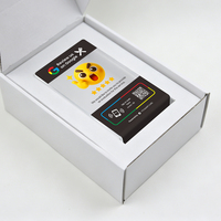 Support de carte NFC personnalisé transparent pour avis Google – Présentoir NFC en PVC pour avis intelligents