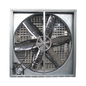 MX-1380 # Exaustor Industrial Baixo Ruído 60Hz/50Hz AC Ventilador Axial Estufa Cego Janela Quadro Alumínio/Aço/Lâminas De Plástico - Product Image 5