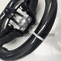 Volant de direction en fibre de carbone Alcantara populaire pour Infiniti Q50, vente en gros
