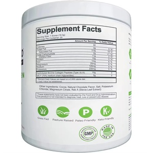 Gluta Glow Multi Collagen en Polvo, L-glutatión, Vitamina C, Biotina, Polvo de Glutatión, Fortalece Uñas y Cabello - Product Image 3