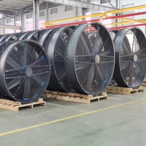 Warehouse <b>Fans</b> 1.5m Free <b>Standing</b> Portable Movable 220V IP55 Protection 420 Coverage Aluminum & Magnesium Alloy Blades - Product Image 2