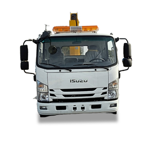 ISUZU 4*2 multipropósito Wrecker Crane Truck Platform Flat Bed Truck 8T Car Carrier Road Recovery Tow Truck - Product Image 3