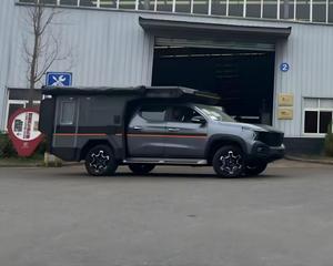 Camper 4x4 tout-terrain avec toit rigide relevable, extension d'autonomie hybride, camping-car - Product Image 5