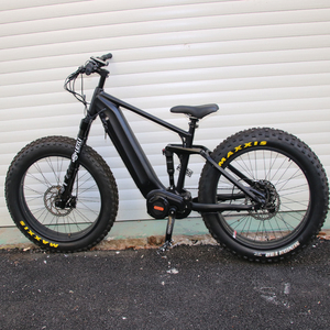Bicicleta Eléctrica de Aluminio de 20Ah con Motor Central y Neumáticos Anchos, 11 Velocidades, con Frenos Hidráulicos CMS1000-F, 50KM/H, 1000w - Product Image 4