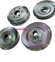 4941179 Poulie amortisseur harmonique à trois rainures pour vilebrequin, compatible avec moteur diesel quatre cylindres B3.3 QSB3.3, mini-excavatrice sur chenilles