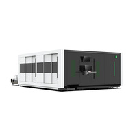 Nouvelle machine de découpe de métaux entièrement fermée en acier inoxydable avec commande CNC, puissance 1500-40000W, conception intégrée plaque-tube
