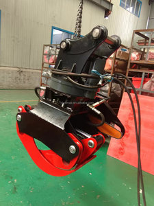 Pinza de troncos giratoria de 360 ° de alta resistencia | Accesorio de motosierra de 6 toneladas de 28 ", capacidad de 3000kg para recolección de madera y limpieza de tierras - Product Image 6