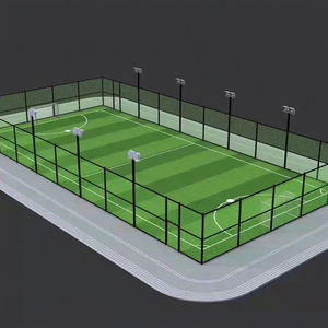 Ensemble complet de prix direct d'usine <span class=keywords><strong>Cage</strong></span> de football Panna Terrain de football Terrain de jeux intérieur extérieur - Product Image 1