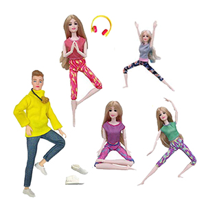 EPT Dollartoys Ultimate Beautiful Princess Hair <strong>Gymnastics</strong> Dancer <strong>Doll</strong> Plastic Yoga Joint <strong>Gymnastics</strong> Dancer <strong>Dolls</strong> Perfect Gift - Product Image 1