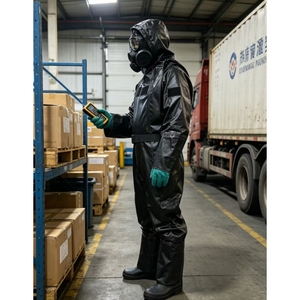 Traje de Protección Contra la <span class=keywords><strong>Radiación</strong></span>, Ropa de Emergencia Contra <span class=keywords><strong>Radiación</strong></span> <span class=keywords><strong>Nuclear</strong></span> y de Riesgo Biológico - Product Image 4