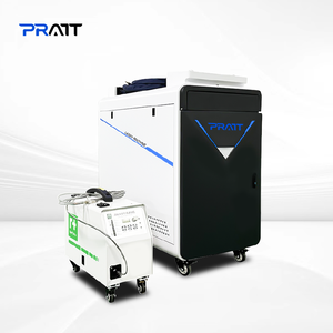 Machine de soudage laser à fibre portative à double oscillation 4-en-1, équipement de traitement des métaux tout-en-un - Product Image 1