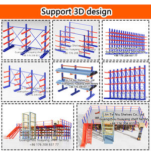 פלדה מגהצנרת מערכת ריחוף צינור ארוך חיצוני מדפי אחסון עץ - Product Image 3