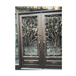 Porte carrée en fer forgé - Product Image 6