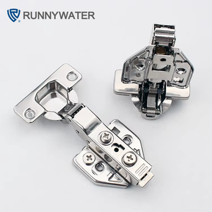 3D-регулируемые гидравлические петли для шкафов с односторонним открыванием, автоматическим доводчиком и функцией плавного закрывания (Bisagra Clip) - Product Image 3