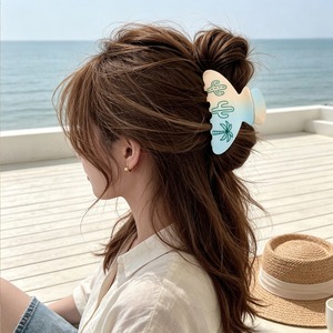 Pinzas para el Cabello Personalizadas, Estilo Isleño Refrescante <span class=keywords><strong>de</strong></span> Verano, Pinzas para el Cabello con Diseño Simple <span class=keywords><strong>de</strong></span> <span class=keywords><strong>Palmera</strong></span> <span class=keywords><strong>de</strong></span> Coco y Cactus, Venta al por Mayor para Mujeres - Product Image 3