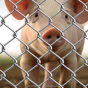 Clôture en treillis métallique galvanisé à chaud noir de calibre 9, 5 pi <span class=keywords><strong>x</strong></span> 50 pi, avec une seule porte, système d'enceinte de sécurité complet - Product Image 3