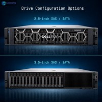 Serveur en rack Dell PowerEdge R750xs 2U neuf, serveur d'entreprise à double socket pour les déploiements modernes de centres de données