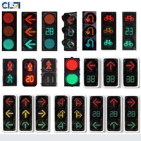 Feux de signalisation routière LED 300 mm 400 mm à succès commercial