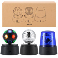 Lumière de scène de fête KTV boutique, boule magique en cristal d'atmosphère colorée créative, lumière rotative