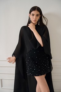 Mini robe élégante A-ligne sans manches Robes décontractées Mode féminine de luxe avec étiquettes personnalisées Made in Vietnam - Product Image 6