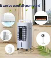 Vente en gros Support de télécommande Ventilateur de refroidisseur d'air intérieur portable Climatiseur pour la maison