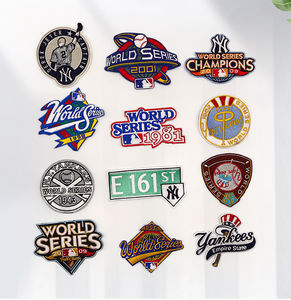 新入荷 MLB ワールドシリーズ パッチ スポーツ 野球 チャンピオンリーグ パッチ 帽子用 - Product Image 1