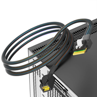 Cable de datos PCIE4.0 Slimline SAS SFF-8654 4i a SFF-8643 Mini-SAS HD de 12 Gbps para servidor, controlador RAID HBA y almacenamiento NAS