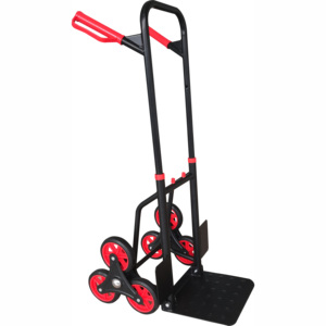 गर्म बिक्री भारी शुल्क स्टील फोल्डेबल सीढ़ियों ट्रॉली 150 किलोग्राम/250 किलोग्राम 6 पहियों - Product Image 2