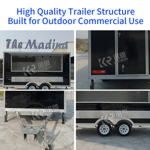 Trailer Makanan Jalanan Dilengkapi Peralatan Dapur Mobile untuk Bisnis <span class=keywords><strong>Burger</strong></span>, Hot Dog, Taco, dan Makanan Cepat Saji - Product Image 5