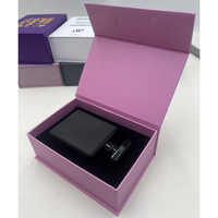 Caja de Regalo de Cartón Rígido Personalizada al por Mayor para Cosméticos y Perfumes con Forro de Esponja, Embalaje de Lujo Reciclable