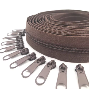 Lot de 20 têtes de <span class=keywords><strong>remplacement</strong></span> pour fermetures <span class=keywords><strong>éclair</strong></span> continues en nylon blanc, sans verrouillage, 10 yards (360 pouces), pour textiles de maison, sacs et coussins - Product Image 5