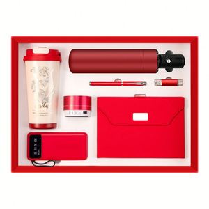 Set <span class=keywords><strong>de</strong></span> Cuaderno Corporativo Personalizado con Logotipo, Bolígrafo, Taza <span class=keywords><strong>de</strong></span> Café y Paraguas Promocional, Idea <span class=keywords><strong>de</strong></span> Regalo - Product Image 1