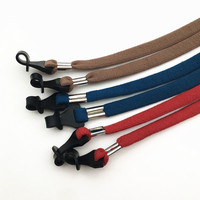 Porte-lunettes élastique Porte-lunettes de soleil pour le cou Cordon de chaîne Porte-lunettes confortable avec technologie de rétention de confort