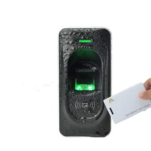 Lecteur esclave d'empreintes digitales ZK FR1200 Compatible avec le système de contrôle d'accès de porte de carte Inbio lecteur de carte de proximité étanche
