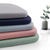 Coussins de siège portables carrés en mousse à mémoire de forme rafraîchissante, 4 cm d'épaisseur, avec housse amovible et lavable, respirants, pour soulager la pression