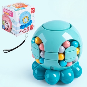 Puzzle <span class=keywords><strong>cube</strong></span> magique Octopus, jouet d'intelligence pour enfants, jouet anti-stress, entraînement à la pensée logique, cadeau pour garçons et filles - Product Image 3